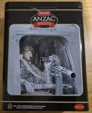 Bakers Finest Anzac Biscuit TIN Limited Edition War in Afghanistan Collectable