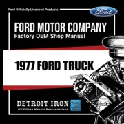 1977 Ford Truck Shop Manuals, Parts Books & Wiring Diagrams Kit