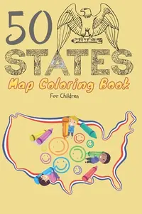 在飛比找誠品線上優惠-50 States map coloring book fo