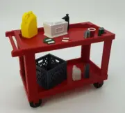 1:10 Scale Tool Cart Combo Pack - Miniature RC Scale Accessory - RC Garage Parts