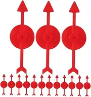 GARIOUANS 30pcs Versatile Plastic Rotation Arrows for Board Games DIY Game Pointer Replacement Engaging Plastic for Classrooms and Parties Easy Setup and Accurate Indication
