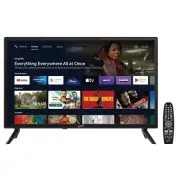 Supersonic 24-inch DLED Smart HDTV w Google Assistant ATSC and NTSC Compatible