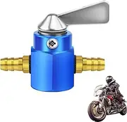 Maciun Motorcycle Petrol Tap - Oil Circuit Valve Assembly,Aluminum Alloy Valve Generator, Petcock Valve Button Control with Leak-Proof Design for ATV