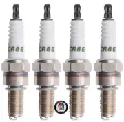 4x Spark Plugs CR8E For Kawasaki Ninja 650 (2012) Ninja 650R (2006-2011)