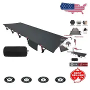 Portable Outdoor Sleeping Cot - Versatile 75" Bed for Camping, Hiking, and Home
