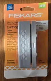 Fiskars 101240 Interchangeable Border Punch Cartridge Lacy Doubles