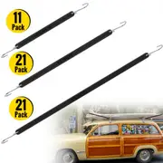 VEVOR Rubber Bungee Cords, 11 Pack22.86cm21 Pack38.1cm 21 Pack53.34cmNatural Rubber Tie Down Straps with S Hooks, Heavy Duty Assorted Sizes Outdoor Ta