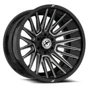 20x9 XF Off-Road XF-234 Gloss Black & Milled Wheel 5x5/5x5.5 (0mm)