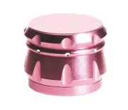 2.5 Inch 4 Piece Metal Herb Tobacco Large Pink Grinder 63mm Grinder Pink Crusher