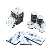 Double Sided Foam Tape Strong Pad Mounting,Black Self-Adhesive Tape Include