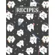 Recipes: Blank Journal Cookbook Notebook to Write In Your Personalized Favorite Recipes with Funny Teeth Themed Cover Design fo