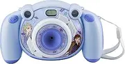 ekids Disney Frozen Kids Camera with SD Card, Digital Camera for Kids with HD Video Camera, Built-in Digital Stickers for Fans of Frozen Gifts for Girls