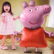 Peppa Pig Airwalker Giant Foil Balloon 48" Tall.