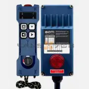 4 Keys Wireless Crane Radio Lift Industrial Remote Control Transmitter &Receiver