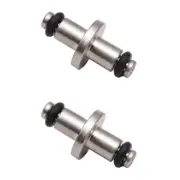 2x Scuba Dive High Pressure HP T End Air Spool SPG Pressure Gauge, Computer Hose