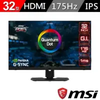 在飛比找momo購物網優惠-【MSI 微星】OPTIX MPG321QRF-QD 32型