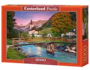 Puzzle 2000 Sunset in Ramsau