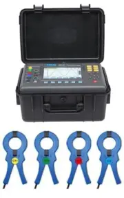 3 Phase Power Energy Meter Power Quality Analyzer with Current Clamp 1.0A~1000A