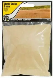 Woodland Scenics ~ New 2025 ~ Static Grass ~ Straw ~ 2mm ~ Any Scale ~ FS616