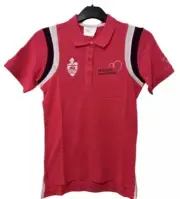 MCGRATH FOUNDATION Official 2017 Ladies Cricket Pink Polo Top. Size 8. NWT