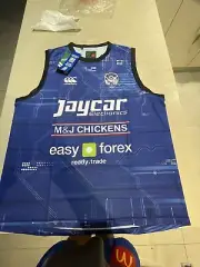 canterbury bulldogs nrl training singlet size 2XL