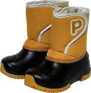 [POOKIES] PK-WP800 Kids Snow Boots, Ultra Lightweight, Full Boa Paste and Fully Waterproof Sole
