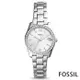 FOSSIL 永恆鑲鑽錶框不鏽鋼手錶(ES4317)-32mm