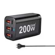 200W GaN USB Type C Mobile/Laptop/Macbook Charger AU Wall Plug Power Adapter