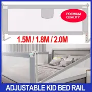 Kids Toddler Bed Rail Safety Guard Baby Adjustable Folding BedRail Cot Protect