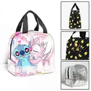 c550 Lilo Stitch Children Lunch Bags Kids School Insulated Lunch Bag Portable Cooler Tote Food tbd550