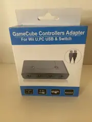 GameCube Controller Adapter for Wii U and PC USB 4 Port