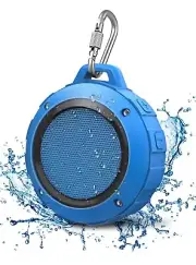 Kunodi F4 Bluetooth Speaker Wireless Waterproof Outdoor Waterproof Shower BLUE