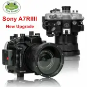 Seafrogs 40m/130ft Underwater Camera Housing Case Diving For Sony A7iii A7RIII