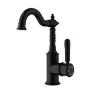 Clasico Basin Mixer in Matt Black