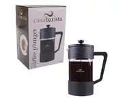 Casabarista Oslo Coffee Plunger 8 Cup 1 Litre Black