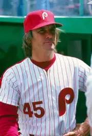 Pitcher Tug Mcgraw Of The Philadelphia Phillies 1980 Baseball Photo 2