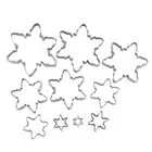 Christmas Cookie Cutters Baking Snowflake Biscuit Cutter Kitchen Accessories