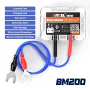 12V Battery Tester Wireless Bluetooth 4.2 Battery Monitor LED Display SOH SOC