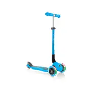 Globber Primo Foldable 3-Wheeled Scooter Kids 3y+ Sky Blue