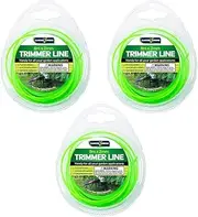 [3PCE] Garden Greens Trimmer Line Nylon Durable Sturdy Edging 8m Long x 3mm Green