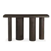 Raimon Furniture Angelo Wooden Dark Oak Veneer Hallway Console Hall Table Coffee