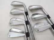 New RH TaylorMade P-7MB Forged Iron Set 4-PW KBS Tour Stiff Steel Shafts S