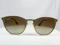 在飛比找Yahoo!奇摩拍賣優惠-『逢甲眼鏡』Ray Ban雷朋 全新正品 太陽眼鏡 古銅金粗