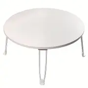 Small Foldable Computer Desk Portable Bed Table Round Home Office Laptop Stand