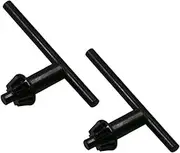 2Pcs 1.5-10mm/1.5-13mm Drill Chuck Key Electric Hand Drill Chuck Wrench Collet Fixture Ratchet Socket Spanner Chuck