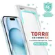 【TORRII】 iPhone15pro 抗菌手機保護貼-高清