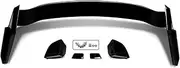 Compatible for Honda Civic Hatchback 2016-2021 Type R Style Rear Trunk Spoiler Wing Gloss Black Trunk Top Wing Spoiler Diffuser Auto Parts