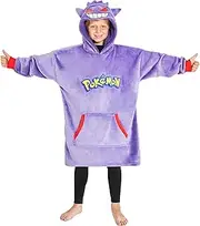[Pokémon] Boys Oversized Hoodie with Sherpa-Lined Hood - Blanket Hoodies for Kids