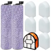 Replacement Brushroll & Filter Bundle for AW201 WD201 WD201 WD101 WD100 WD201C WD101C Vacuum Cleaner Parts