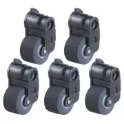 5Pcs Tape Player Pulley Wheel Pinch Roller Belt Roller Cassette Deck